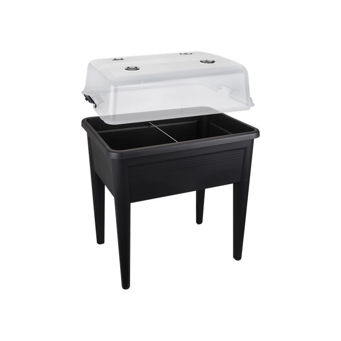 green basics table de culture super xxl living noir